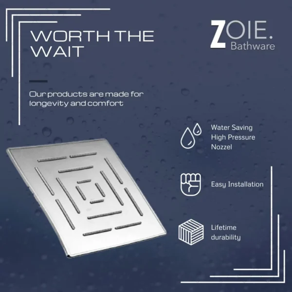 Amaze Shower 100mm By Zoie